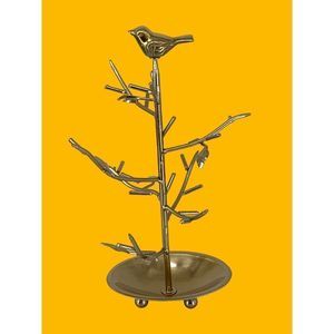 Threshold Jewelry Metal Tree Display Trinket Organize Gold Large 14.5" 3359